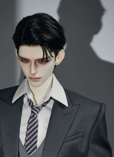 BJD Wig Black Style Wig for 77cm Ball-jointed Doll