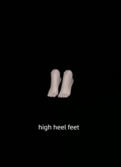 BJD High Heel Feet for 1/4 Wu Mian Body Ball-jointed Doll