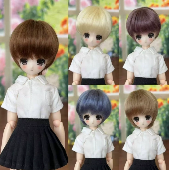 BJD Wig Short Wig for azone / 1/6 Size Ball Jointed Doll