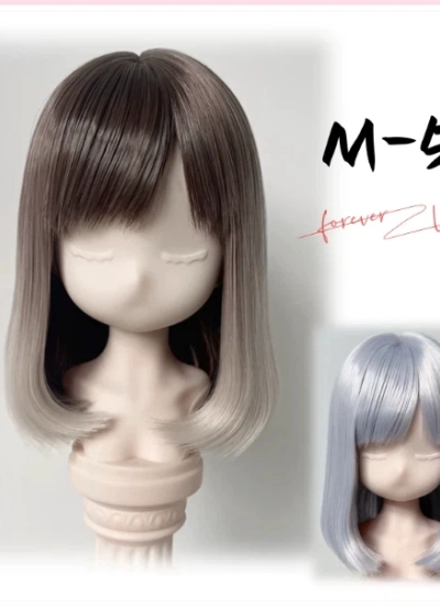 MQQ BJD Wig Style Hair for 1/4 1/3 Ball-jointed Doll