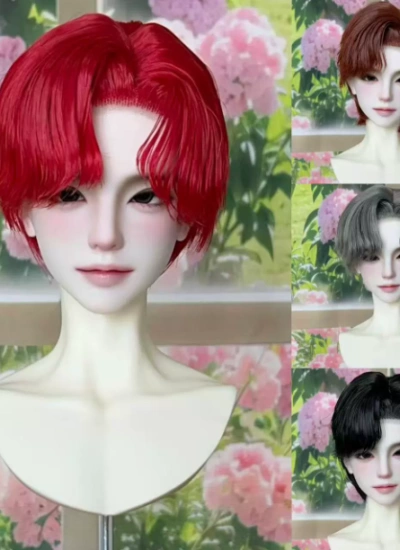 BJD Wig Short Style Wig for SD Size Ball Jointed Doll