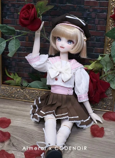 BJD Fullset Ichigo - Choco Bunny 45cm Girl Ball-jointed Doll