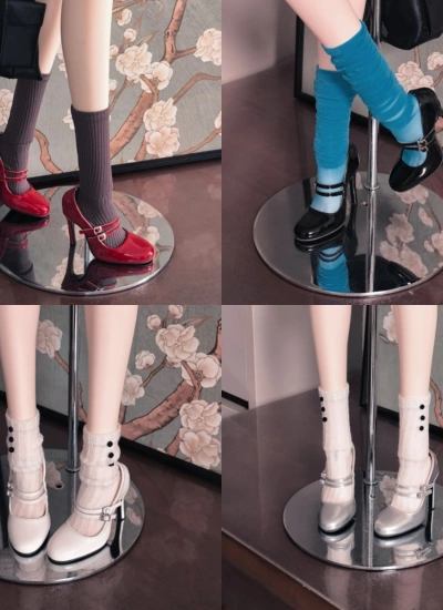 BJD Doll MISS High Heel Shoes for 68cm/70cm/Large SD girl Size Ball Jointed Doll