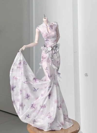 Jiu Ri BJD Clothes [Butterfly Effect] Top Skirt Separates for 1/4 1/3 70cm 71cm 73cm 75cm Size Ball Jointed Doll
