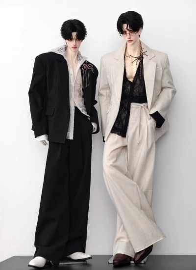 Nine BJD Clothes Casual Suit Separate for 75cm 77cm Size Ball Jointed Doll