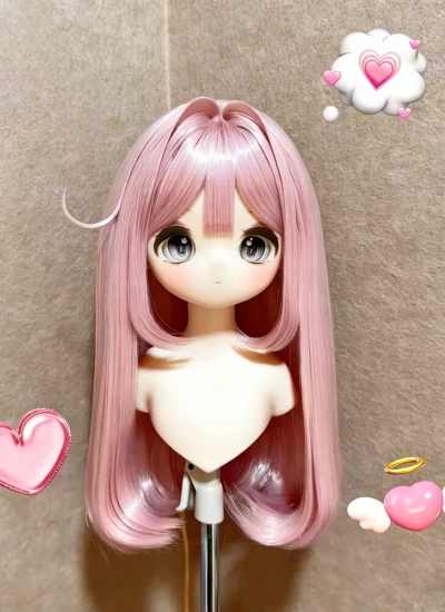 BJD Wig Anime-style Style Wig for 1/4 1/3 Size Ball Jointed Doll