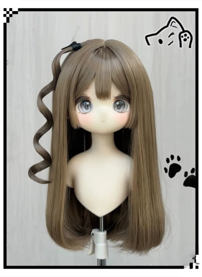BJD Wig Anime-style Style Wig for 1/4 1/3 Size Ball Jointed Doll