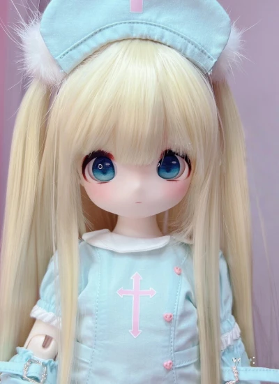 BJD Wig Anime-style Style Wig for 1/4 1/3 Size Ball Jointed Doll