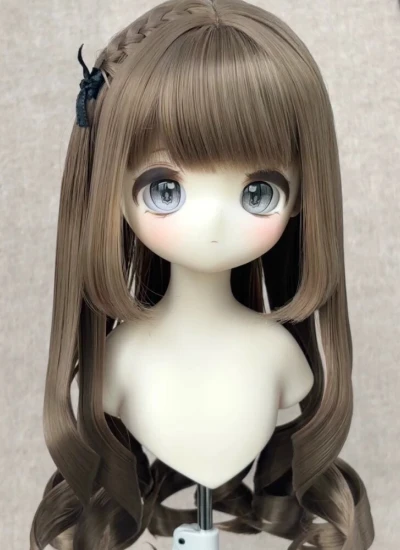 BJD Wig Anime-style High Temperature Style Wig for 1/4 1/3 Size Ball Jointed Doll