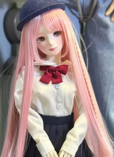 BJD Wig Anime-style Style Wig for 1/4 1/3 Size Ball Jointed Doll