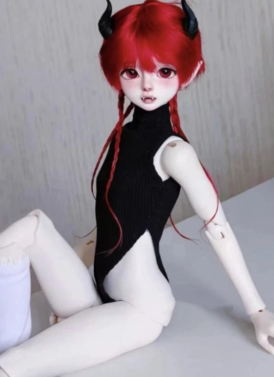 BJD Clothes High-slit Bodysuit for 1/6 1/4 70cm 75cm Size Ball Jointed Doll