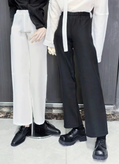 BJD Clothes Wide-leg Casual Pants for 1/6 1/4 70cm 75cm Size Ball Jointed Doll