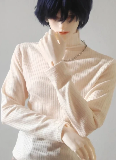 BJD Clothes Long Sleeve Casual Top for 1/6 1/4 70cm 75cm Size Ball Jointed Doll