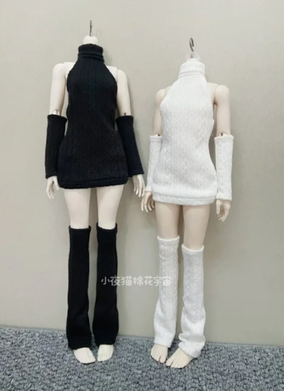 XYM BJD Backless Sweater Set for MSD/YOSD Size Ball-jointed Doll