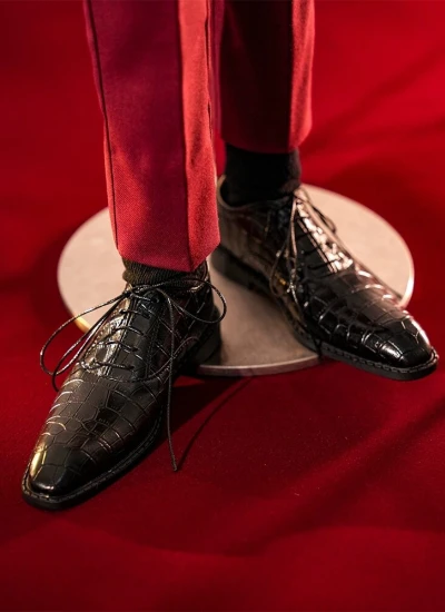 BJD Shoes [Kai Men] Airbrushed Gradient Red-sole Shoes for ID75 Size Ball-jointed Doll