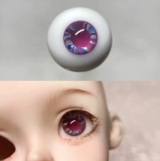 bjd glass eyes iridescent 8mm 10mm 14mm 16mm 18mm 20mm eyeballs for ball-jointed doll