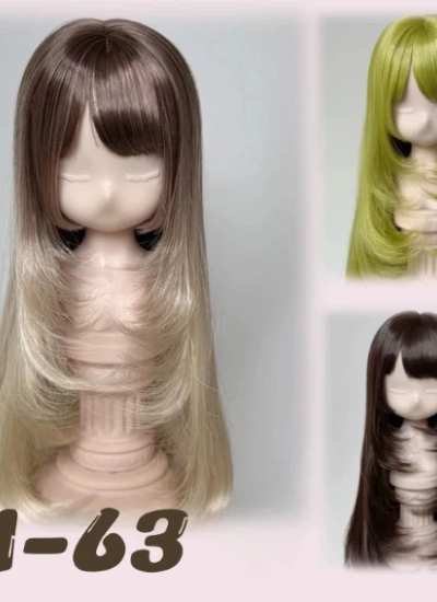 MQQ BJD Feather Layered Cut Wig Style Hair for 1/4 1/3 Ball-jointed Doll