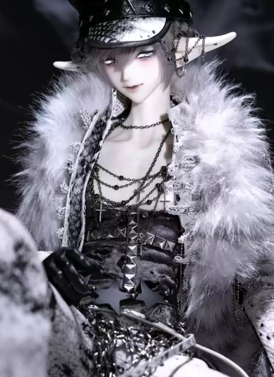 BJD White 71cm 73cm Boy Ball-jointed Doll