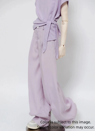 BJD Clothes A533 Elegant Wide Leg Trousers for 1/4 1/3 SDGR Popo68 Loongsoul73 ID75 Size Ball-jointed Doll