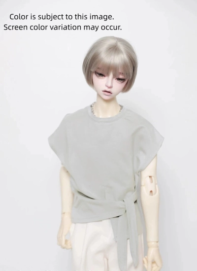 BJD Clothes A535 Side-lace T-shirt for 1/4 1/3 SD10 Popo68 Loongsoul73 ID75 Size Ball-jointed Doll