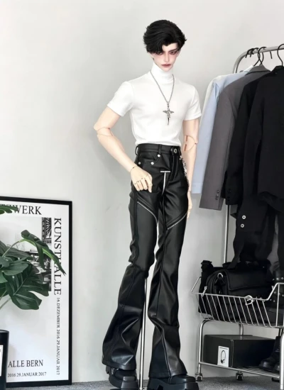 YMJ Clothing BJD Energetic Original Design Short Sleeve T-shirt for 1/4 70cm 75cm 77cm Size Ball-jointed Doll