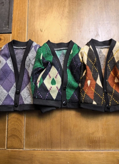 BJD Clothes Knitted Cardigan Sweater for 1/4 1/3 Ball-jointed Doll