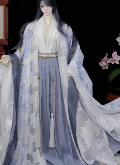 BJD Clothes Male《Mu Liang》Ancient Style Clothes for 1/4 60cm 70cm 75cm 77cm Size Ball Jointed Doll