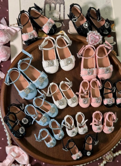 BB BJD Shoes Princess Gem for 1/4 1/6 Ball-jointed Doll
