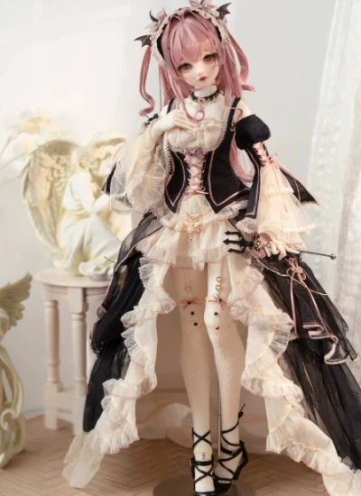 HZF BJD Official In Stock [Bonded Sweet Vow] Clothing set for 1/4 Large 1/4 1/3 Size Ball-jointed Doll