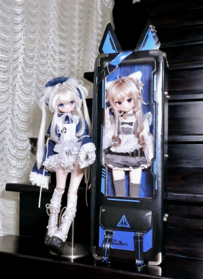 XFT BJD [Mechanical Engraving] Techwear Style Outerbag for 1/4 Size Ball-jointed Doll