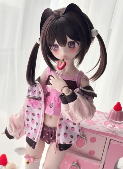 BJD Clothes Top Vest Set for 1/4 Size Ball-jointed Doll