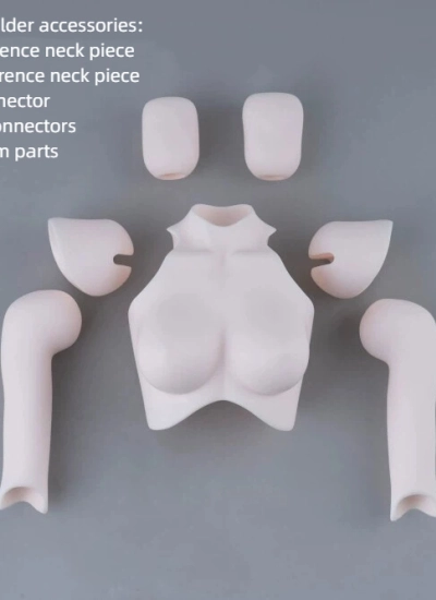BJD Articulated-shoulder Accessory (Add-on only for Non-articulated-shoulder gourd-joint 68cm Siren Body) Ball Jointed Doll