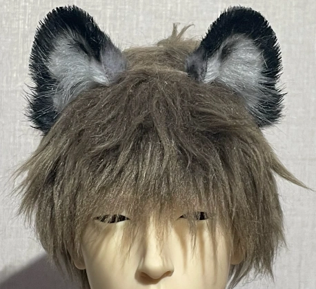 BJD Snow Leopard Ears and Tail for MSD/SD/70cm Ball-jointed Doll