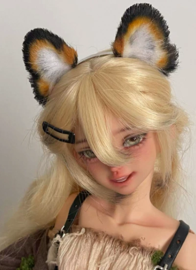 BJD Snow Tiger Ears and Tail for MSD/SD/70cm Ball-jointed Doll