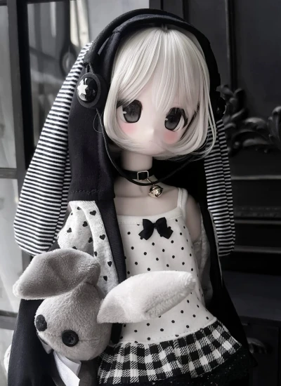 BJD Clothes [Dessert Bunny] Top Dress Set for 1/4 Size Ball-jointed Doll