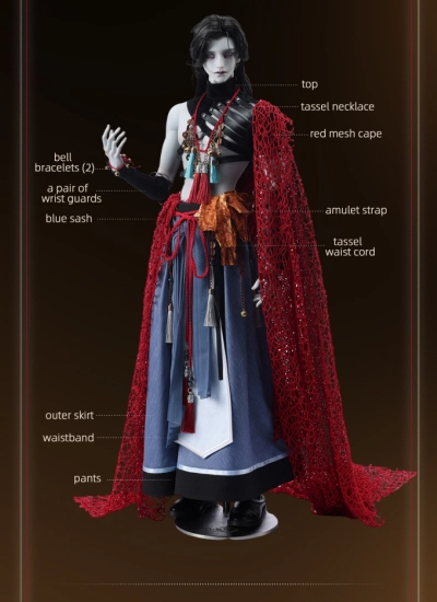 BJD Servator Outfit for 75cm Boy Ball-jointed Doll