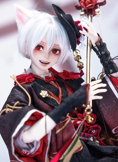 BJD Fullset Little Fox Divine Messenger -【Tong】47cm Girl Ball-jointed Doll