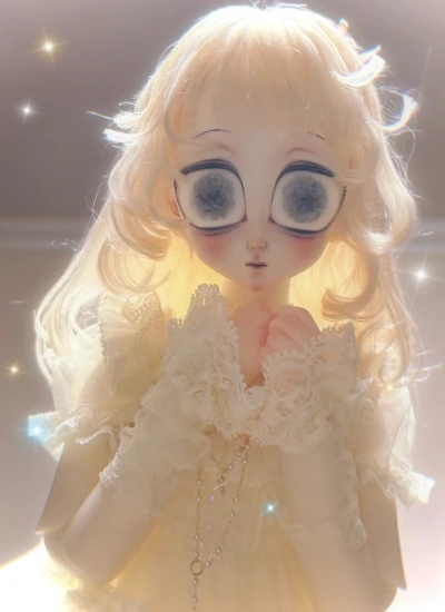 期間限定 ドール用ヘッド ティカ・イグ（緹卡・伊格）TICA IGI 1/4サイズ 女の子用 球体関節人形用 BJD【鳥方の謎之生物養殖場】