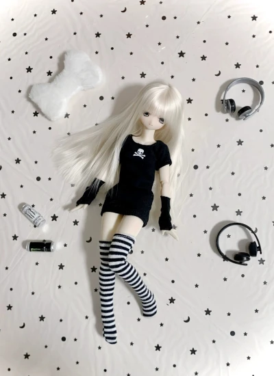 Tearain BJD Misa Amane Cosplay Dress Set for 1/6/ob22/ob24 Girl Ball-jointed doll