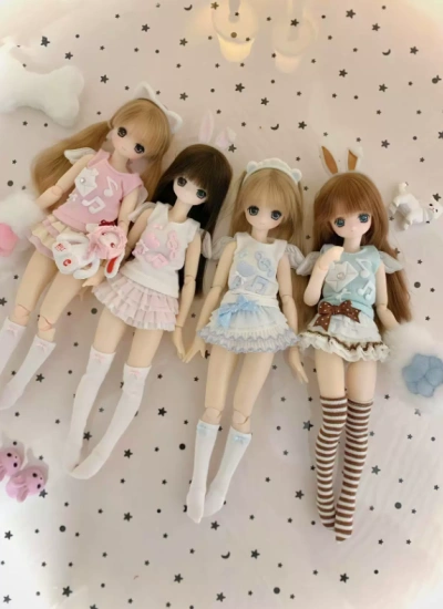 Tearain BJD Angel Note Camisole Top for 1/6/ob22/ob24 Girl Ball-jointed doll