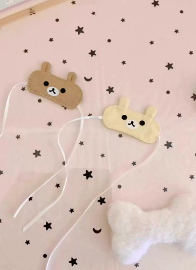 Tearain BJD Rilakkuma Eye Mask for 1/6/ob22/ob24 Girl Ball-jointed doll