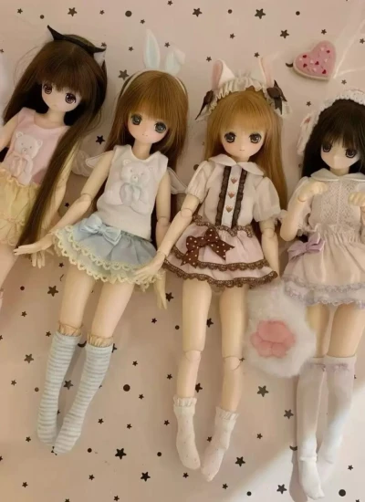Tearain BJD Cake Skirt for 1/6/ob22/ob24 Girl Ball-jointed doll