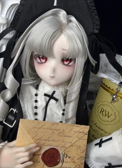 【数量&期間限定】【签Qian】ヘッド 1/4サイズ 球体関節人形用 BJD用 ドール用ヘッド【MILO x 初颜工房】