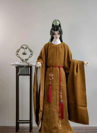 YLZY Official In Stock BJD Clothe Brown【Banquet Clear Capital】Clothing set for 70~73cm Size Ball-jointed Doll