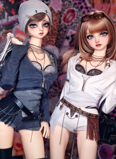 Choomic BJD Shibuya Gyaru style Nakano Kana for SD/AP Size Ball Jointed Doll