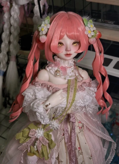 BJD Wig [Guo Guo] Wig for 1/3 1/4 Ball-jointed Doll