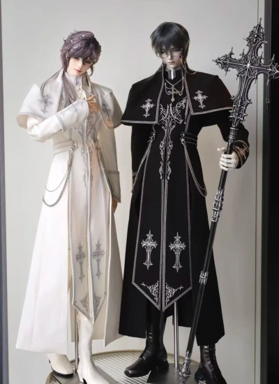 VABJD BJD Clothe【Missa】Double Cloak Outfit set for 68/70/73/75/77cm Size Ball-jointed Doll