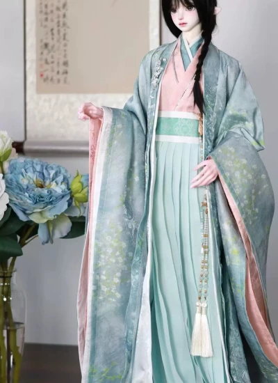Qing Qing Official In Stock 【Ying Chu Yun】BJD Clothing Set for 70-75cm Ball-jointed Doll