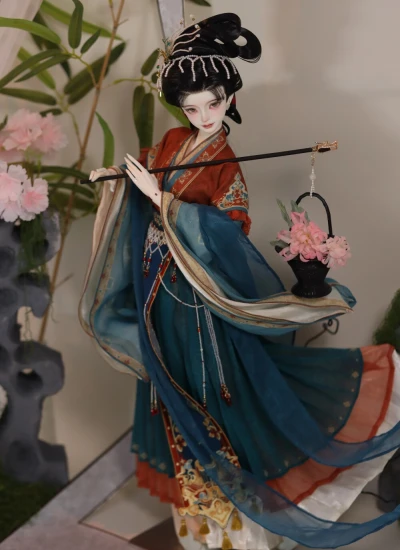 WWHM BJD Clothes 【Ghost-God Crossing】 Outfit Set for DZ71/IMPL68cm Ball Jointed Doll