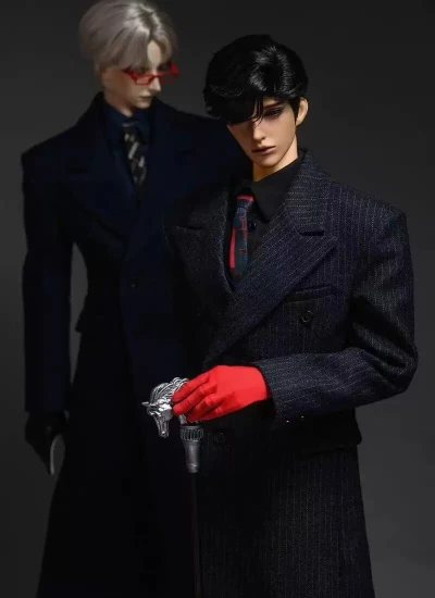 Qu Hei er BJD Clothes Suit Coat for 75cm Size Ball Jointed Doll